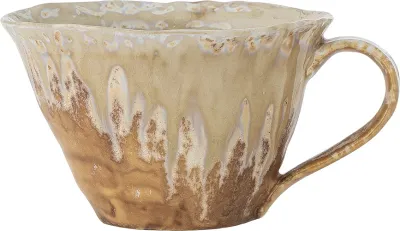 Чашка Bloomingville Milani, 250 мл, каменная керамика, коричневая