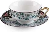 Чашка с блюдцем Seletti Hybrid New Era, 15 см, костяной фарфор — фото 1