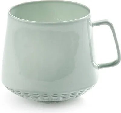 Чашка Serax Nido, 350 мл, костяной фарфор, зелёная
