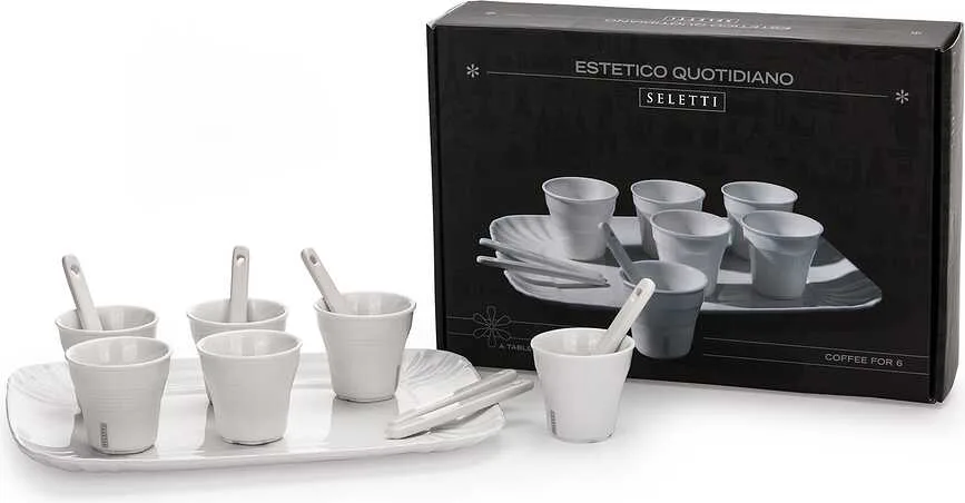 Набор чашек Seletti Estetico Quotidiano, 6 предметов, фарфор