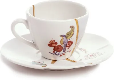 Чашка Seletti Kintsugi 2, фарфор