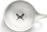 Набор чашек Serax Unity Butterfly, 2 шт., 150 мл, фарфор, белый — фото 5