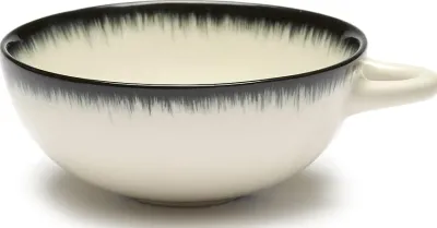 Чашка Serax D , 80 мл, фарфор, чёрная