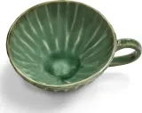 Чашка Serax Verde Lanza, 100 мл, каменная керамика, зелёная — фото 4