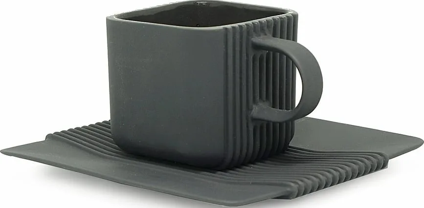 Чашка с блюдцем miel w Design Studio System, 100 мл, фарфор · арт. fabr 8002970B2CD27