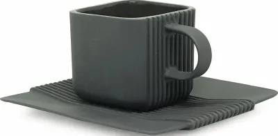 Чашка с блюдцем miel w Design Studio System, 100 мл, фарфор · арт. fabr 8002970B2CD27
