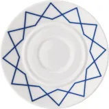 Блюдце для кофе Alessi La Bella Tavola, фарфор, 15 см, синее — фото 7