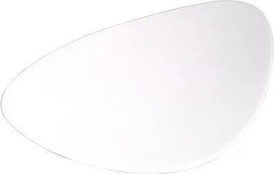 Блюдце для эспрессо Alessi Colombina, костяной фарфор, овальное, 12 14,5 см