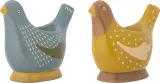 Набор подставок для яиц Bloomingville Birdy, 2 шт., каменная керамика, синие — фото 2