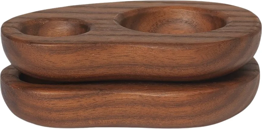 Набор подставок для яиц Ferm Living Cairn, 2 шт., коричневая