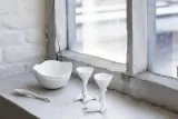 Набор подставок для яиц Serax Perfect Imperfection, 2 шт., костяной фарфор, 5.5 см, белые — фото 5