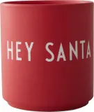 Кружка Design Letters Favourite Xmas, костяной фарфор, красная — фото 1