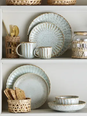 Кружка bloomingville fleur, каменная керамика, бежевая · арт. fabr 82068425