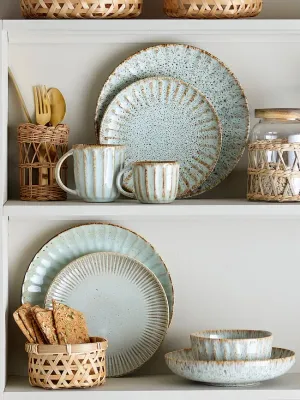 Кружка bloomingville fleur, каменная керамика, бежевая · арт. fabr 82068005