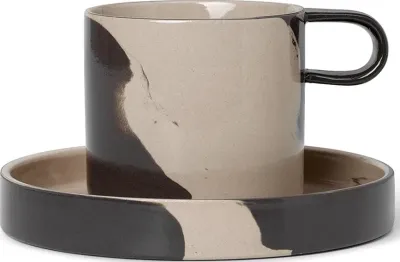 Кружка Ferm Living Inlay, 200 мл, каменная керамика