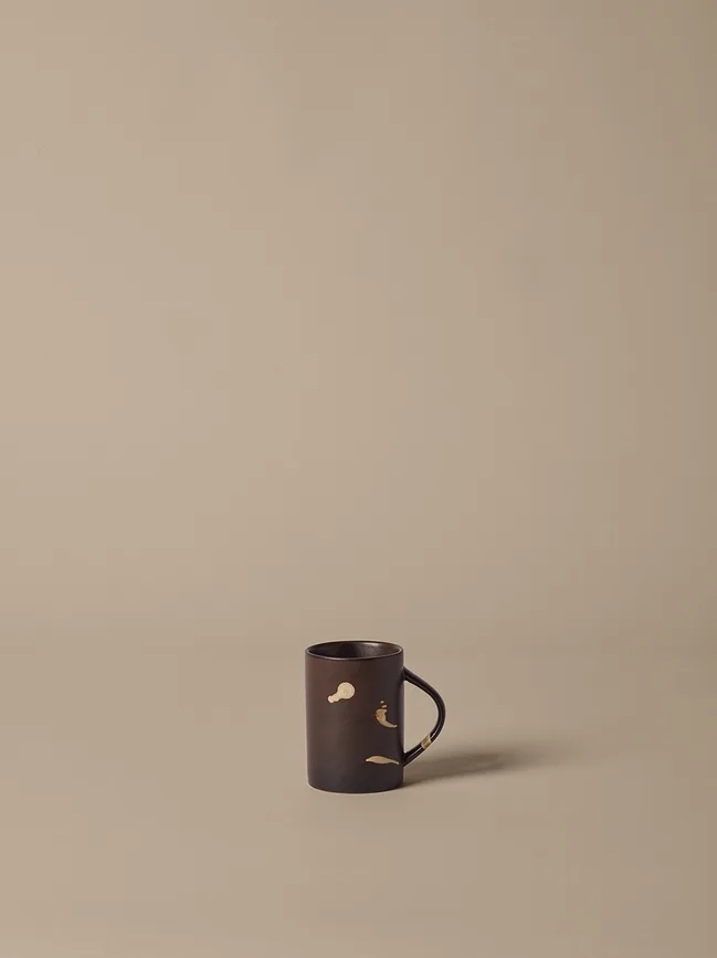 Кружка Ferm Living Koyo, 300 мл, каменная керамика, коричневая