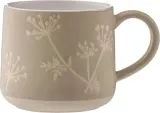 Кружка Mason Cash Gypsophila Botanical, 400 мл, каменная керамика, коричневая — фото 2