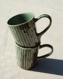 Набор кружек serax verde lanza, 2 шт., каменная керамика, зелёный · арт. fabr XB5125112-500 — фото 4