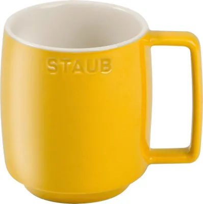 Кружка staub, керамика, жёлтая · арт. fabr 1029093