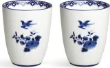 Набор кружек &K Amsterdam Delftware, 2 шт., 8 см, костяной фарфор, синий — фото 1
