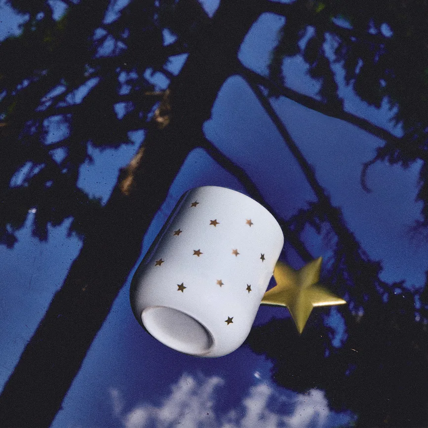 Кружка Alessi Delight, 370 мл, фарфор, белая
