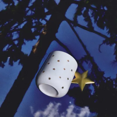 Кружка Alessi Delight, 370 мл, фарфор, белая