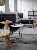 Набор кружек Bloomingville Yoko, 4 шт., 320 мл, фарфор, чёрный — фото 3