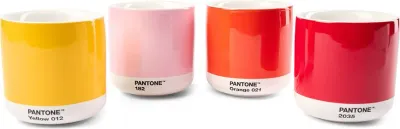 Набор кружек copenhagen design pantone, 4 шт., фарфор, разноцветный · арт. fabr 101060000