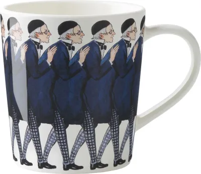 Кружка design house stockholm elsa beskow, фарфор, синяя · арт. fabr 2687-0100