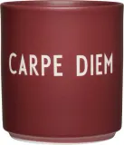 Кружка Design Letters Favourite, 250 мл, костяной фарфор, красная — фото 1