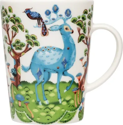 Кружка Iittala Satumets , 400 мл, фарфор, зелёная