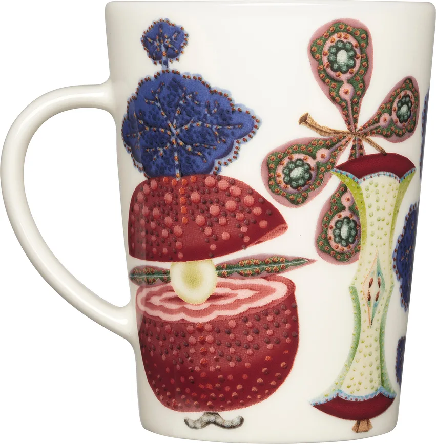 Кружка Iittala Taika Sato, 300 мл, фарфор, белая