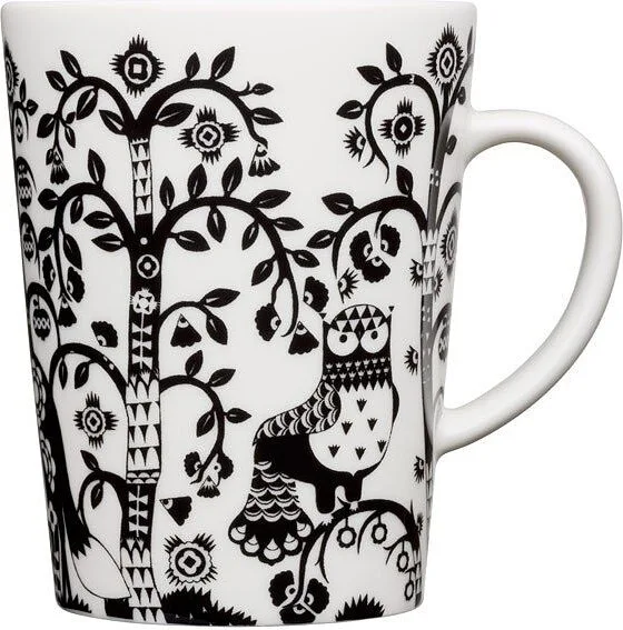 Кружка Iittala Taika, 400 мл, фарфор, чёрная