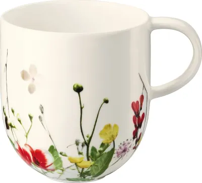 Кружка Rosenthal Brillance Tajemniczy Ogr d, 340 мл, костяной фарфор, белая