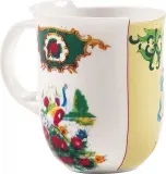 Кружка Seletti Anastasia, 8,5 см, костяной фарфор, разноцветная — фото 1