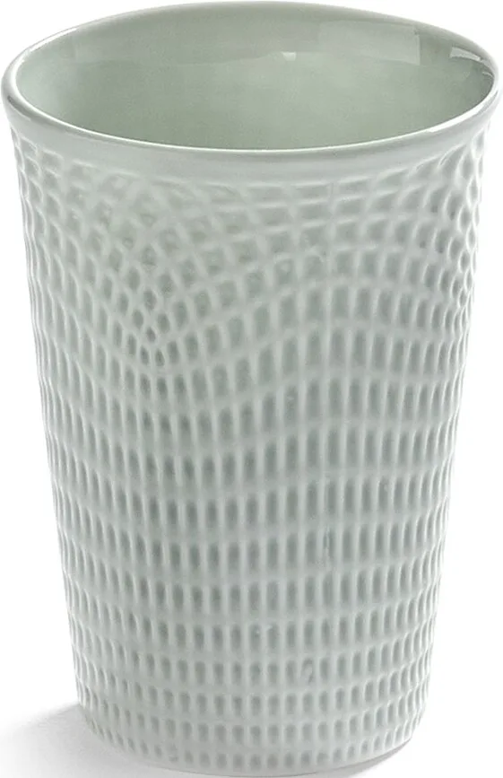 Набор кружек Serax Nido, 4 шт., 140 мл, костяной фарфор, зелёный