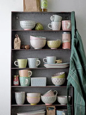 Масленка Bloomingville Patrizia, 12.5 9 см, каменная керамика