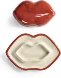 Масленка Serax Les Objets Mouleversants, 18 12 см, каменная керамика, красная — фото 3