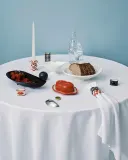 Масленка Serax Les Objets Mouleversants, 18 12 см, каменная керамика, красная — фото 6