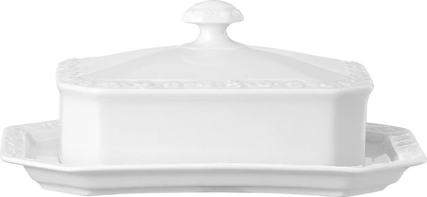 Масленка Rosenthal Maria, 21 14.5 см, фарфор, белая