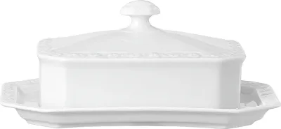 Масленка Rosenthal Maria, 21 14.5 см, фарфор, белая
