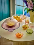 Набор салатников Bloomingville Kana, 4 предмета, стекло, 12 см, разноцветный — фото 3