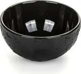 Салатник Seletti Lunar, каменная керамика, 14 см, чёрный — фото 1