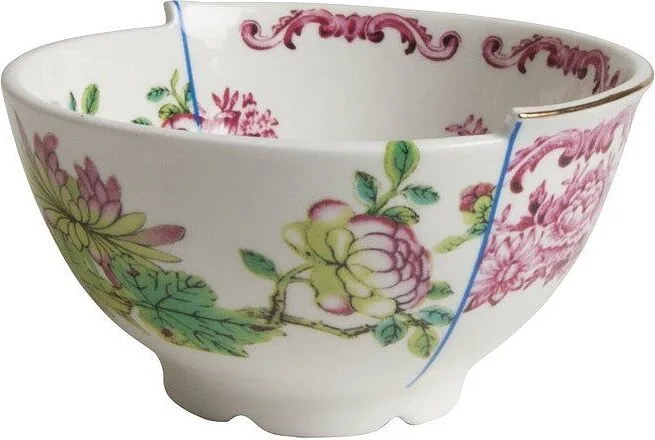 Салатник Seletti Olinda, костяной фарфор, 10,5 см, разноцветный