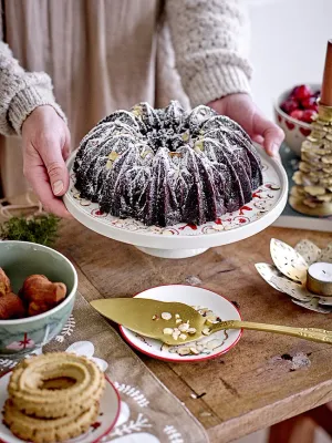 Набор салатников Bloomingville Yule, 2 предмета, каменная керамика, 14 см, зелёный