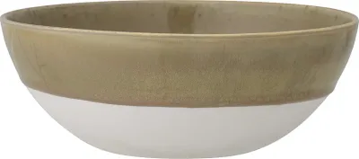 Салатник Bloomingville Heather, каменная керамика, 17 см, зелёный
