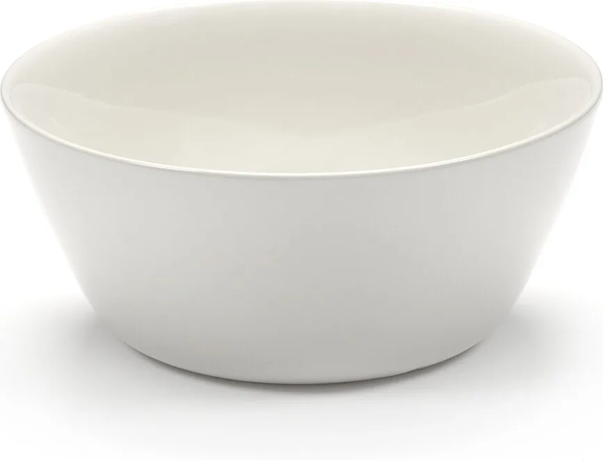 Набор салатников Serax Cena, 4 предмета, фарфор, 16 см, белый