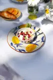 Набор салатников &K Amsterdam Lemon Moroccan, 4 предмета, каменная керамика, 10,5 см, разноцветный — фото 3