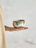 Набор салатников Bloomingville Jade, 4 предмета, каменная керамика, 12 см, коричневый — фото 4