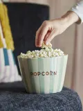 Салатник Bloomingville Chip Popcorn, каменная керамика, 17,5 см, зелёный — фото 4
